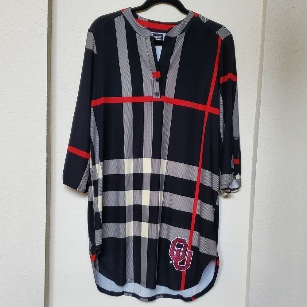 University of Oklahoma Women's GameDay Coture Tunic Size M